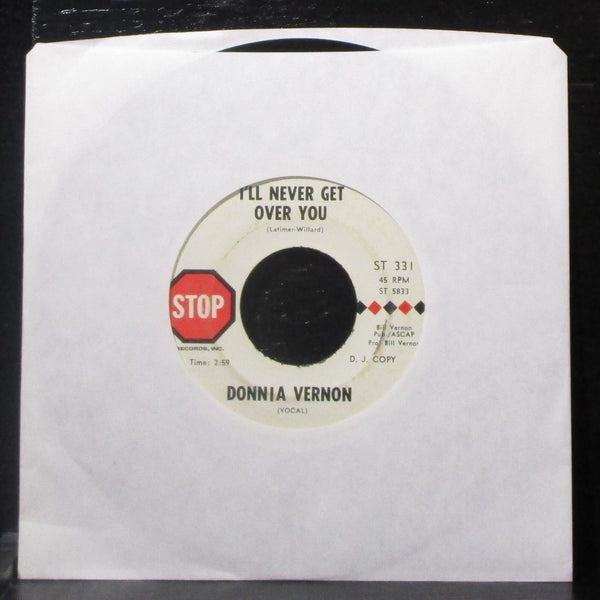Donnia Vernon - Little Bit At A Time 7" VG+ Promo Vinyl 45 Stop ST 331 USA - Shuga Records