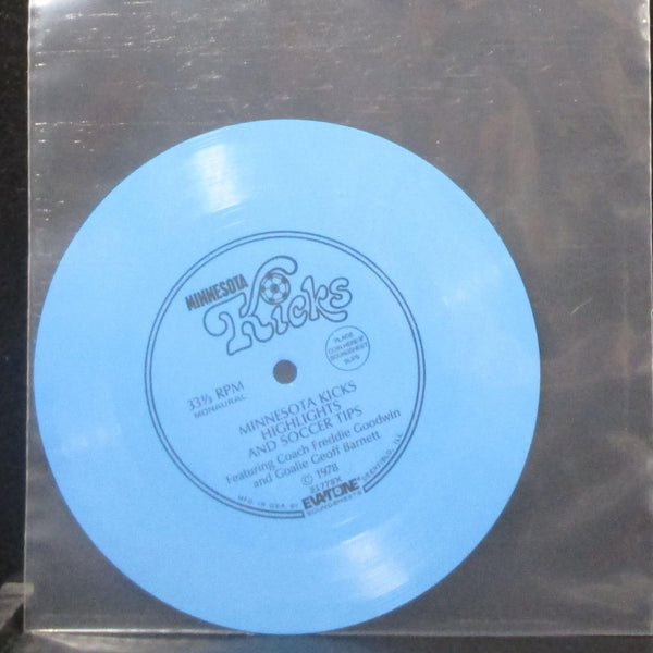 Minnesota Kicks Highlights & Soccer Tips 6" VG+ Flexi Vinyl 33 Eva-Tone 21778X - Shuga Records