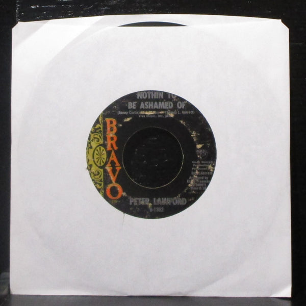 Peter Lawford - Comfortable (With Her) 7" VG- Vinyl 45 Bravo B-1302 USA 1969 - Shuga Records