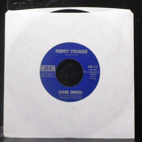Diane Emond - Little By Little / Perfect Stranger 7" VG Vinyl 45 CRC Charter USA - Shuga Records