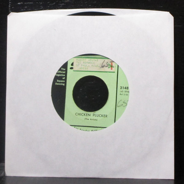 The Artists - Guitar Fancy / Chicken Plucker 7" VG Vinyl 45 Sets In Order 2148 - Shuga Records