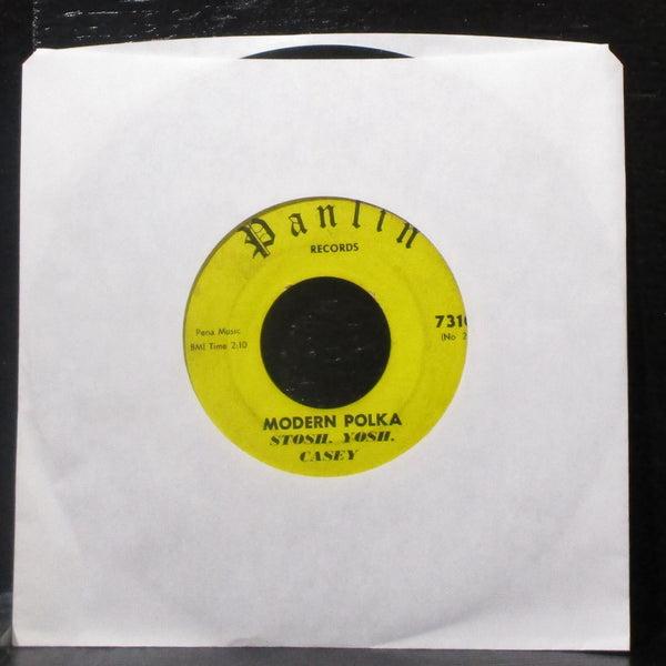 Stosh, Yosh, Casey - Hipity Hop Polka / Modern Polka 7" VG- Vinyl 45 Panlin 7310 - Shuga Records