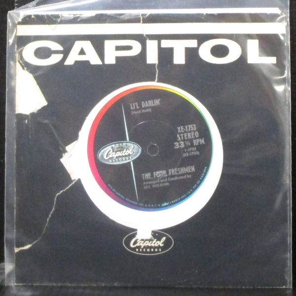 The Four Freshmen - Lulu's Back In Town / Li'l Darlin' 7" VG+ Vinyl 33 Capitol - Shuga Records