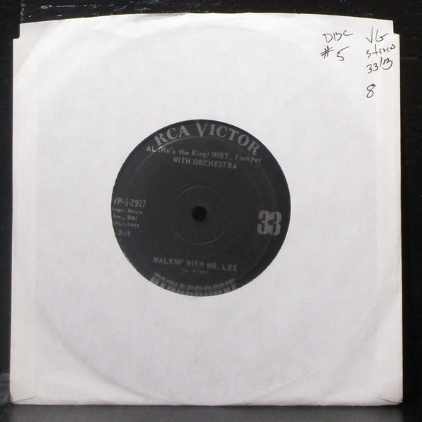 Al Hirt - Walkin' With Mr. Lee / 12th Street Rag 7" VG Vinyl 33 RCA VP-5-2917 - Shuga Records