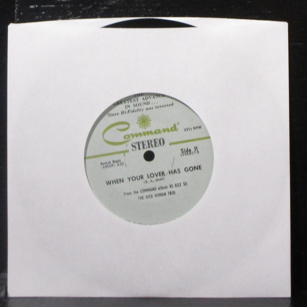 Dick Hyman Trio - Somebody Stole My Gal 7" VG+ Vinyl 33 Command LPSAM17 USA - Shuga Records