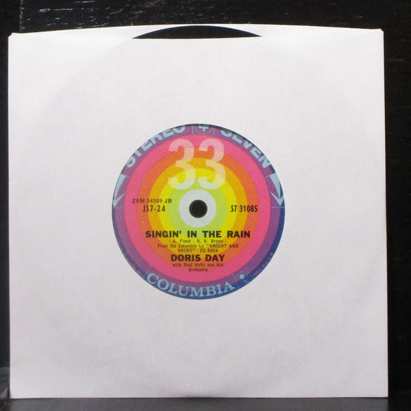 Doris Day - Keep Smilin', Keep Laughin', Be Happy 7" VG+ Vinyl 33 Columbia USA - Shuga Records