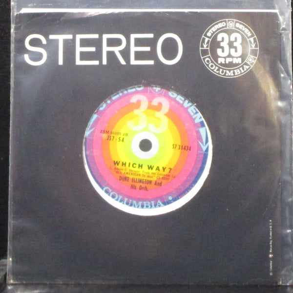 Duke Ellington - Which Way? / If I Were You 7" VG Vinyl 33 Columbia S7 31434 USA - Shuga Records