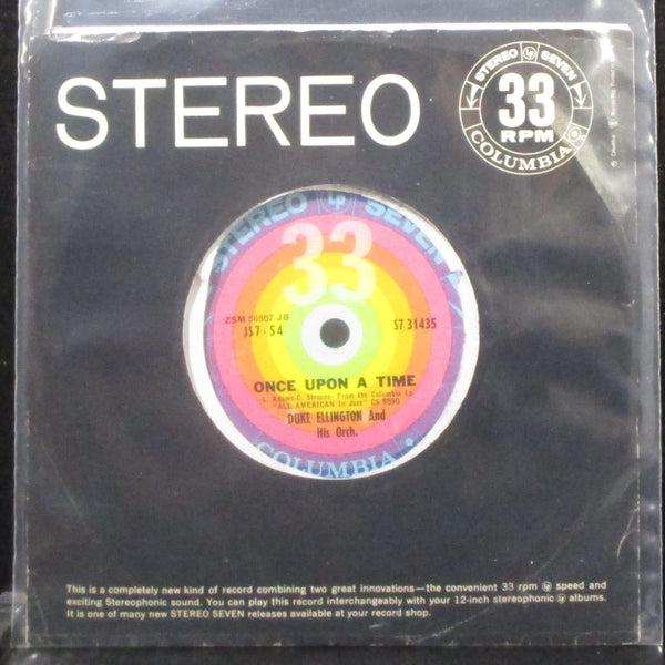 Duke Ellington - Once Upon A Time / Nightlife 7" VG Vinyl 33 Columbia S7 31435 - Shuga Records