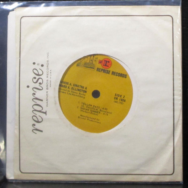 Francis A. Sinatra & Edward K. Ellington EP 7" VG+ Vinyl 45 Reprise SR 1024 USA - Shuga Records