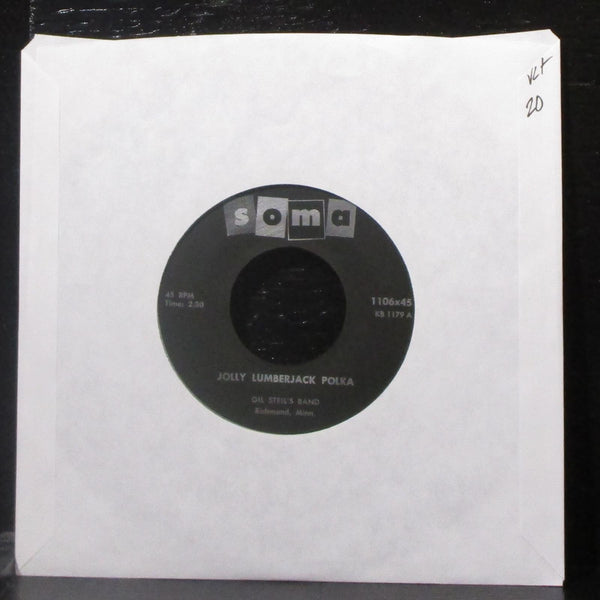 Gil Steil's Band - Jolly Lumberjack Polka / Eddie's Waltz 7" VG+ Vinyl 45 Soma - Shuga Records