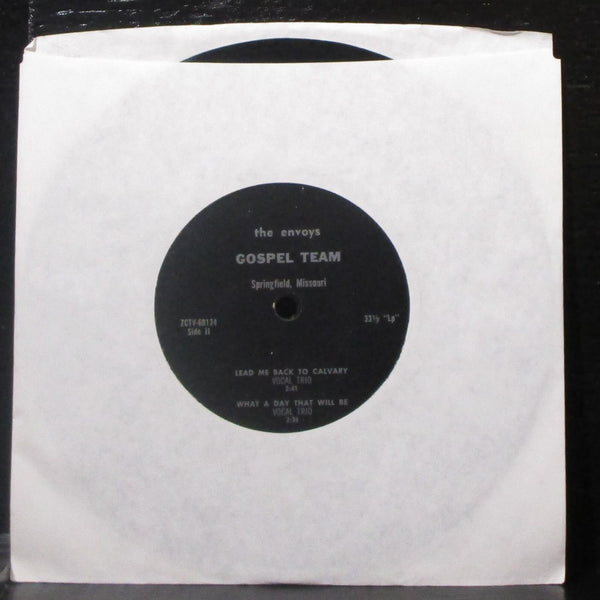 The Envoys - Praise Him EP 7" VG+ Vinyl 45 Gospel Team ZCTV-68123 private label - Shuga Records