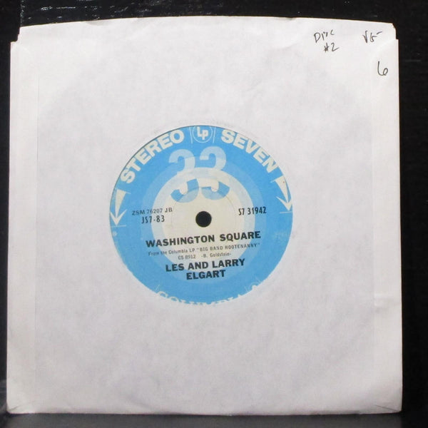 Les & Larry Elgart - Big Band Hootenanny EP #2 7" VG- Vinyl 45 Columbia JS7-83 - Shuga Records