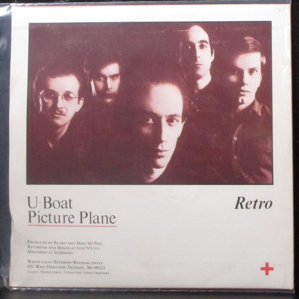 Retro - U-Boat / Picture Plane 7" VG+ Vinyl 45 White Light 006085X USA 1980 - Shuga Records