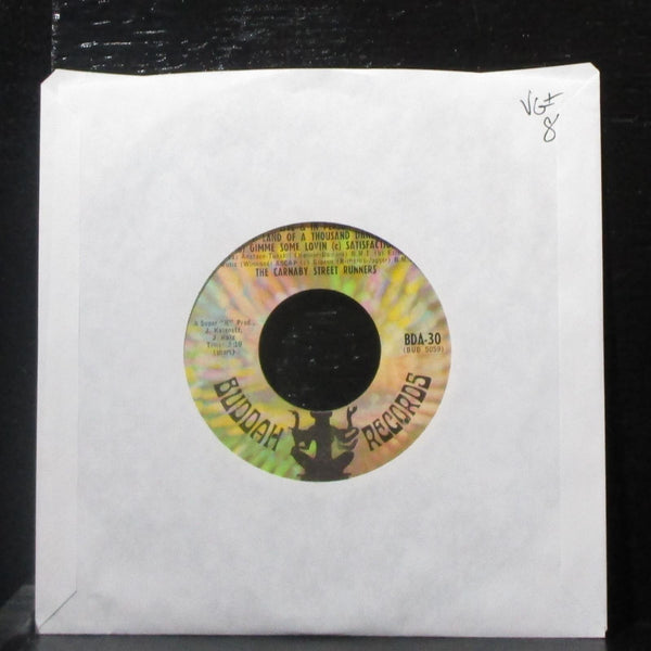 The Carnaby Street Runners - Live & In Person 7" VG+ Vinyl 45 Buddah BDA-30 USA - Shuga Records