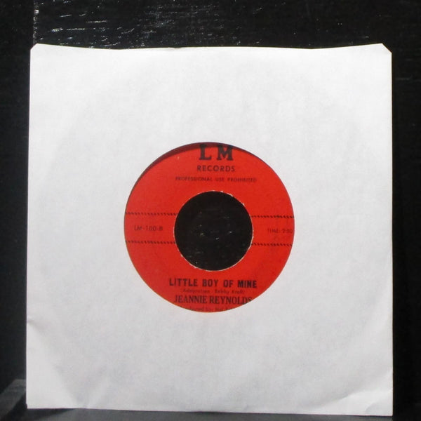 Jeannie Reynolds - Israel Is Her Name / Little Boy Of Mine 7" VG+ Vinyl 45 LM - Shuga Records