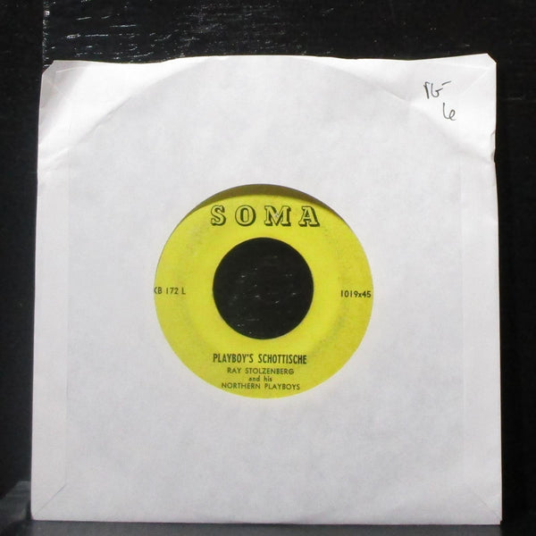 Ray Stolzenberg - Playboy's Schottische / Hasselby Steppen Polka 7" VG- Vinyl 45 - Shuga Records