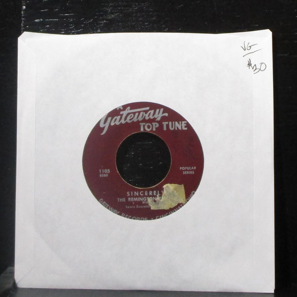The Remington Sisters - Sincerely / No More 7" VG Vinyl 45 Gateway 1105 USA - Shuga Records