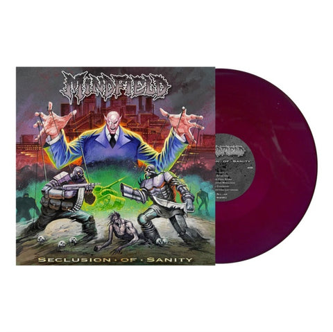 Mindfield - Seclusion Of Sanity - New LP Record 2021 Bullet Tooth USA Purple Vinyl - Hardcore Metal