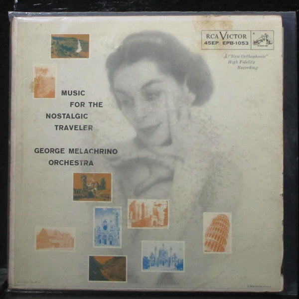 George Melachrino - Music For The Nostalgic Traveler EP 2x7" VG+ Vinyl 45 RCA - Shuga Records