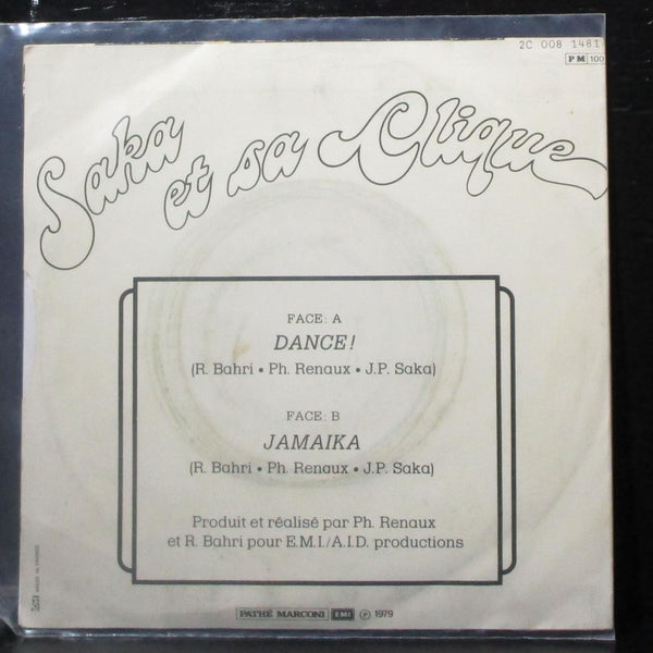 Saka Et Sa Clique - Dance! / Jamaika 7" VG+ Vinyl 45 Path Marconi France 1979 - Shuga Records