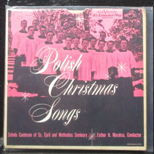 Polish Christmas Songs EP 2x7" VG+ Vinyl 45 RCA EPB-3172 USA - Shuga Records