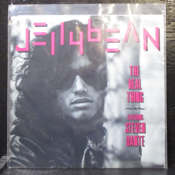 Jellybean & Steven Dante - The Real Thing 7" VG+ Promo Vinyl 45 Chrysalis 1987 - Shuga Records