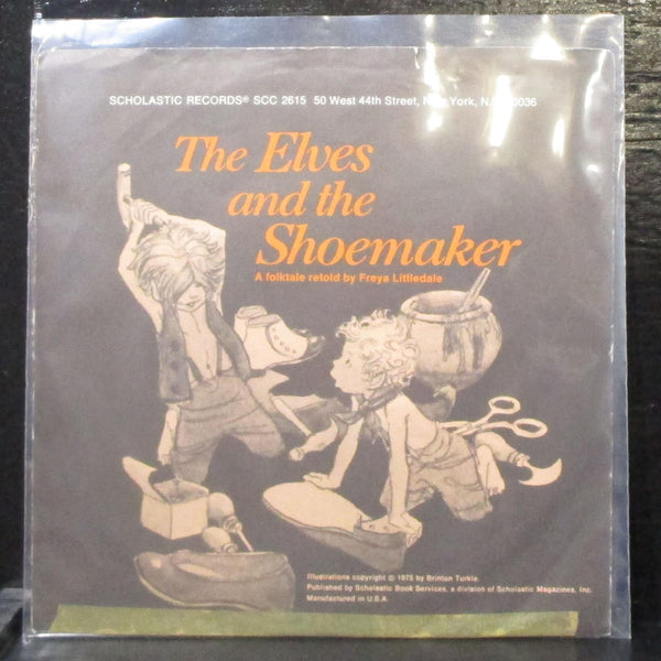 Freya Littledale - The Elves & The Shoemaker 7" VG Vinyl 33 Scholastic SCC 2615 - Shuga Records