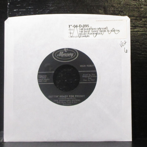 The Sheppard Sisters - Gettin' Ready For Freddy 7" VG+ Vinyl 45 Mercury 71244X45 - Shuga Records