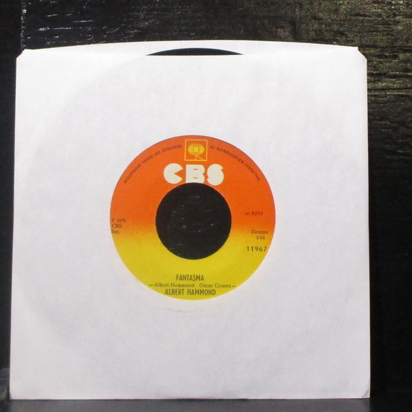 Albert Hammond - Espinita / Fantasma 7" VG+ Vinyl 45 CBS 11967 Costa Rica 1978 - Shuga Records