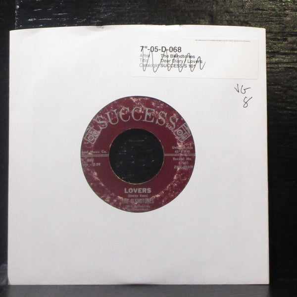 The Blendtones - Lovers / Dear Diary 7" VG Vinyl 45 Success S 101 USA 1962 USA - Shuga Records