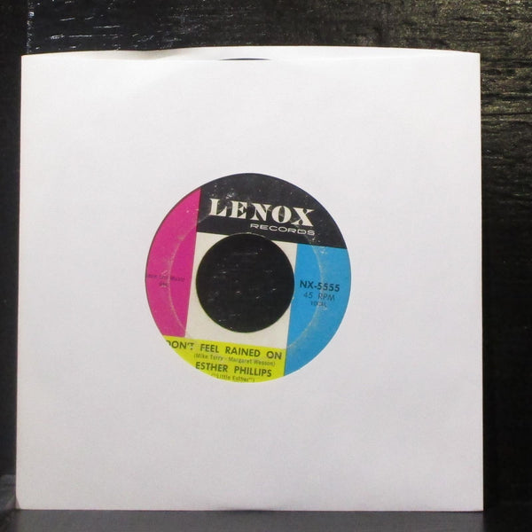 Esther Phillips - Release Me / Don't Feel Rained On 7" VG+ Vinyl 45 Lenox 1962 - Shuga Records