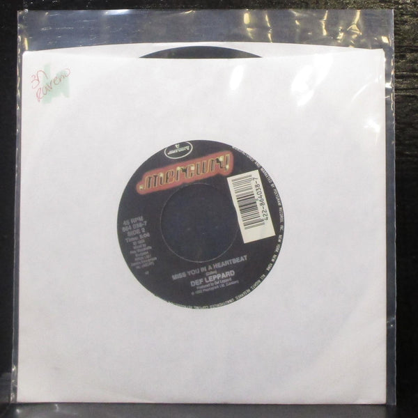 Def Leppard - Make Love Like A Man / Miss You In A Heartbeat 7" VG+ Vinyl 45 - Shuga Records
