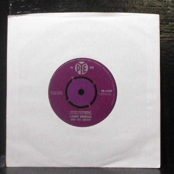 Lonnie Donegan - Have A Drink On Me / Seven Daffodils 7" VG+ Vinyl 45 Pye UK - Shuga Records