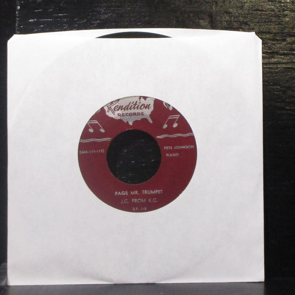 Pete Johnson - On The "88" EP 7" VG Vinyl 45 Rendition E.P. 115 USA - Shuga Records
