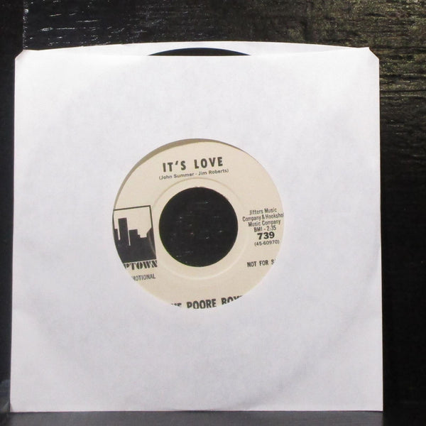 The Poore Boyes - Give / It's Love 7" VG+ Vinyl 45 Uptown 739 USA 1966 - Shuga Records
