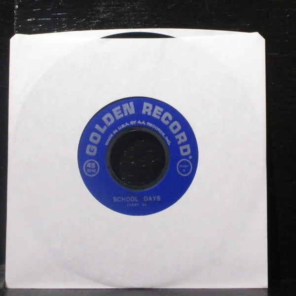 Unknown Artist - School Days (Part 1 & 2) 7" VG Vinyl 45 Golden FF-1015 USA - Shuga Records