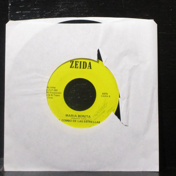El Combo De Las Estrellas - Plegaria Vallenata / Maria Bonita 7" VG+ Vinyl 45 - Shuga Records