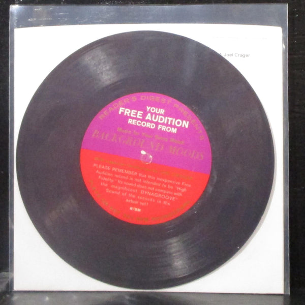 Your Free Audition Record: Background Moods 7" VG Vinyl 33 Reader's Digest R/BM - Shuga Records