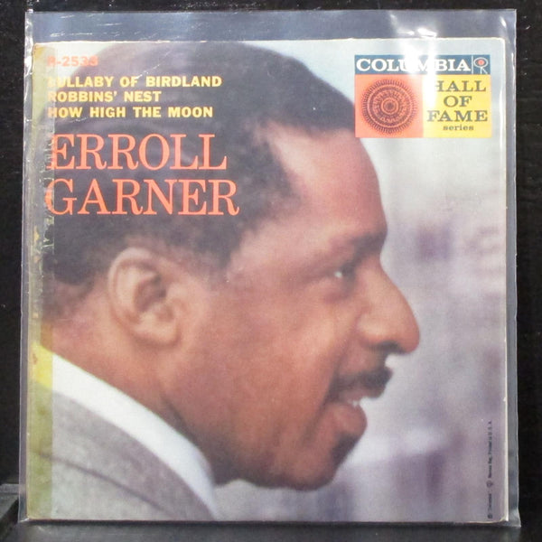 Erroll Garner - Lullaby Of Birdland EP 7" VG Vinyl 45 Columbia B-2533 USA - Shuga Records