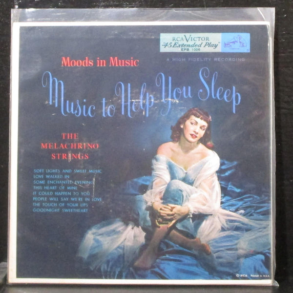 Melachrino Strings - Music To Help You Sleep EP 7" Mint- Vinyl 45 RCA EPB 1006 - Shuga Records