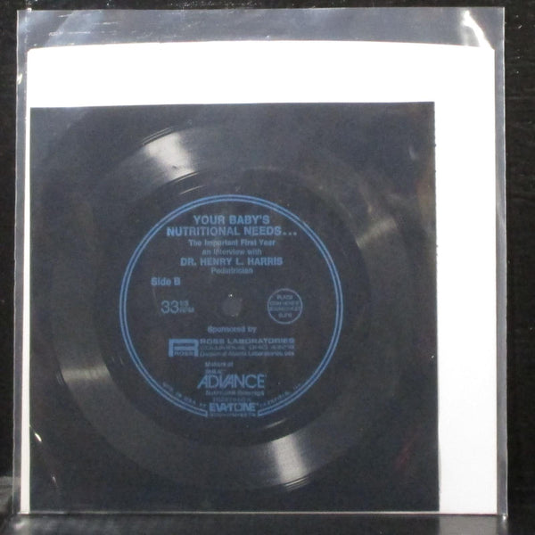 Dr. Henry L. Harris - Your Baby's Nutritional Needs 6" VG Flexi Vinyl 33 - Shuga Records