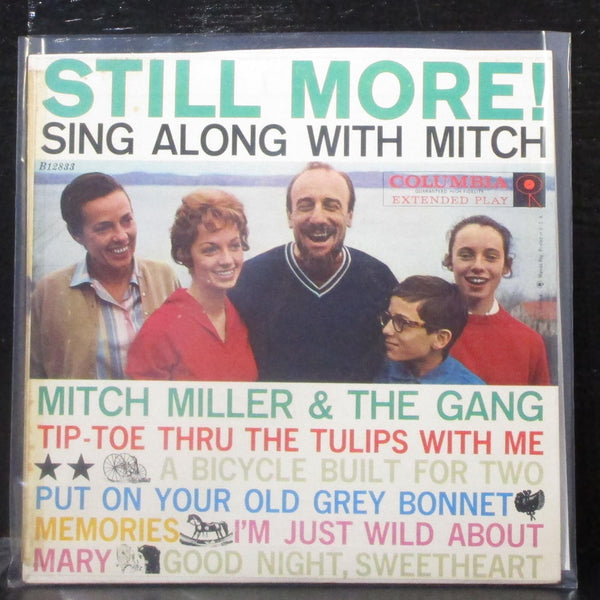 Mitch Miller & The Gang - Still More! Sing Along With Mitch EP 7" VG+ Vinyl 45 - Shuga Records