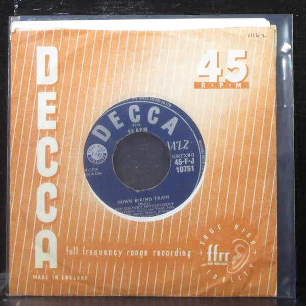 Ken Colyer's Skiffle Group - Mule Skinner / Down Bound Train 7" VG- Vinyl 45 UK - Shuga Records