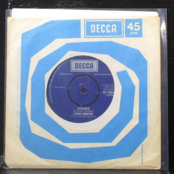 Lonnie Donegan - I've Lost My Little Willie / Censored 7" VG+ Vinyl 45 Decca UK - Shuga Records