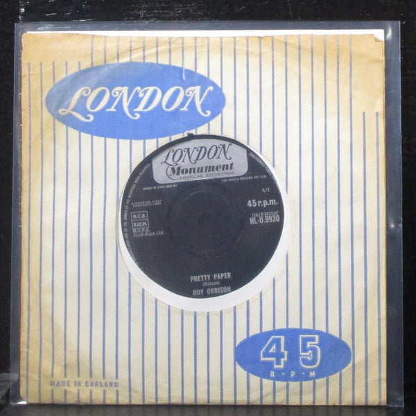 Roy Orbison - Pretty Paper / Summersong 7" Mint- Vinyl 45 London HL-U.9930 UK - Shuga Records