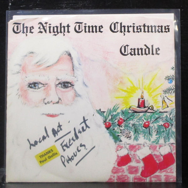 Mike King - The Night Time Christmas Candle 7" Mint- Vinyl 45 Tone-King TK001 - Shuga Records