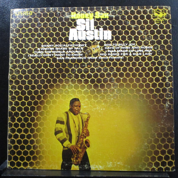 Sil Austin - Honey Sax LP VG+ SSS#4 Stereo Vinyl Record - Shuga Records