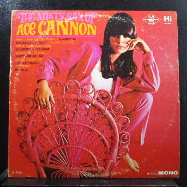 Ace Cannon - The Misty Sax Of Ace Cannon LP VG+ HL 12035 Mono 1967 Vinyl Record - Shuga Records
