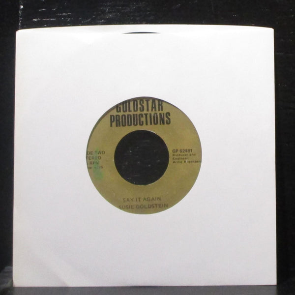 Susie Goldstein - Lonely Woman / Say It Again 7" VG Vinyl 45 Goldstar GP 62481 - Shuga Records