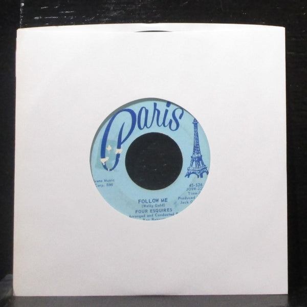 Four Esquires - The Land Of You And Me / Follow Me 7" VG+ Vinyl 45 Paris 45-526 - Shuga Records